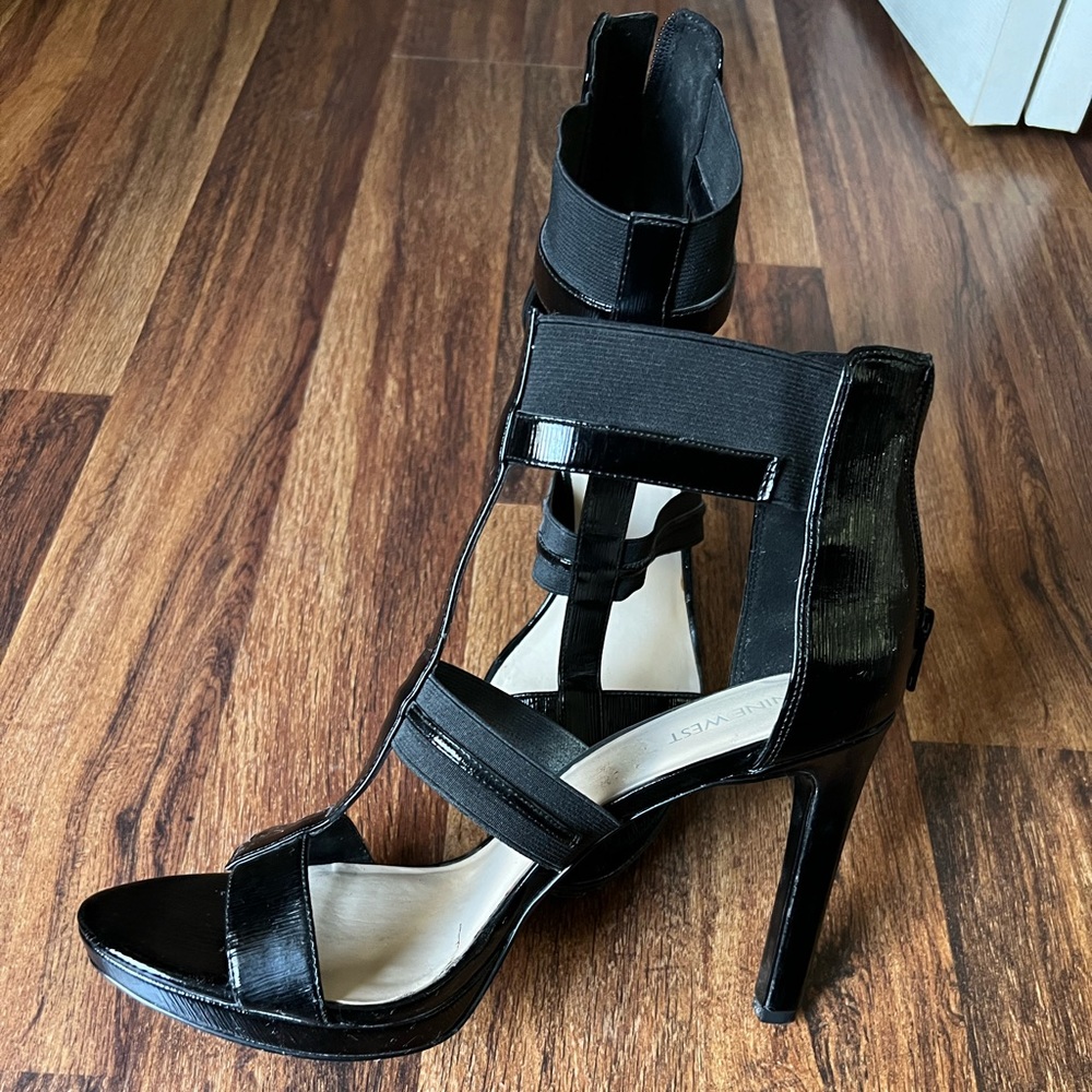 Black Nine West heels